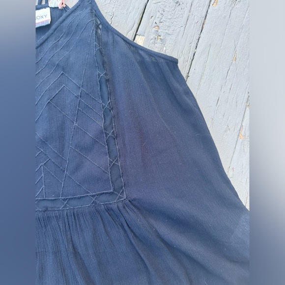NWT • ROXY // STRAPPY TANK TOP - DEEP BLUE - Picture 8 of 9